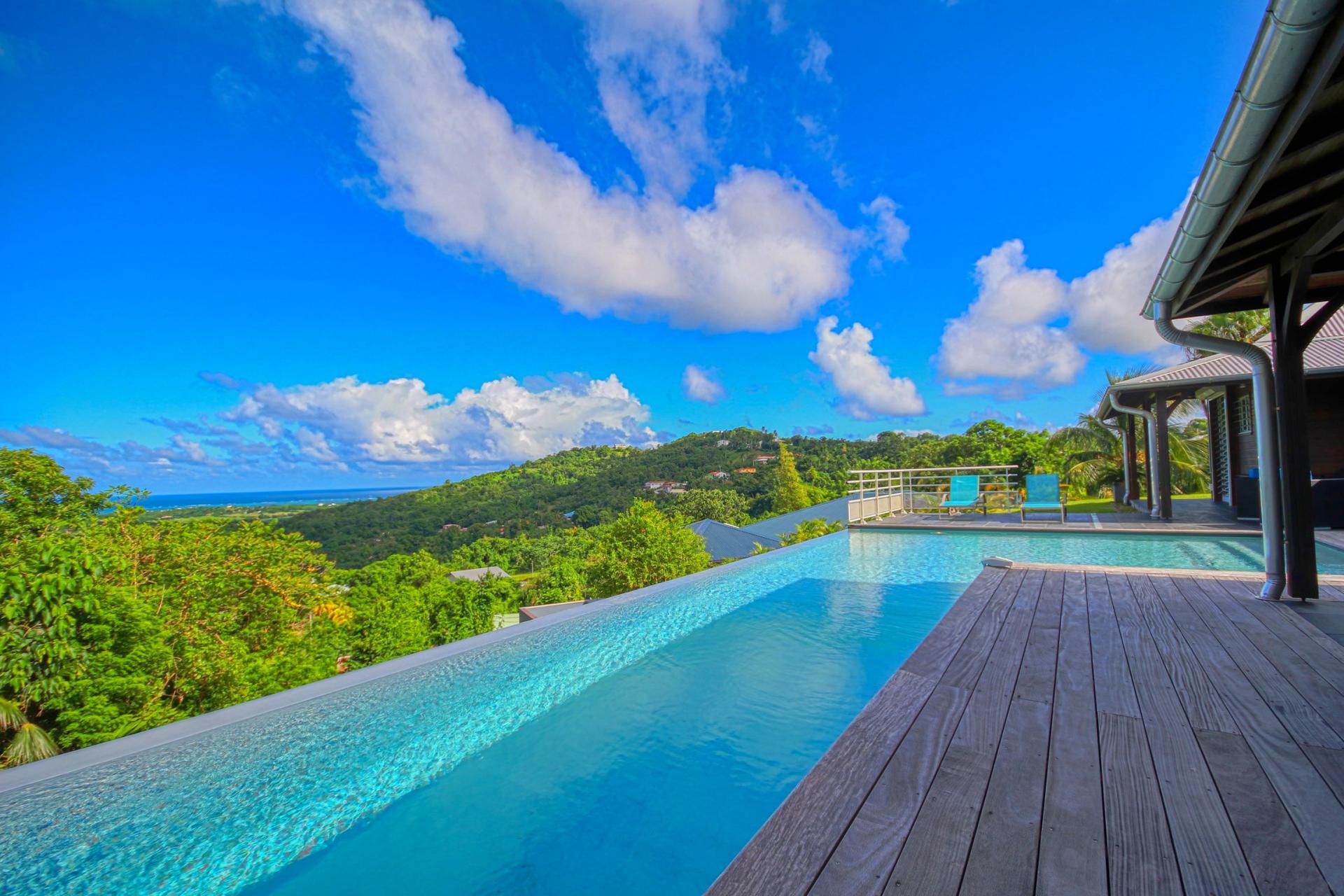 Location Villa Martinique - Grande Piscine