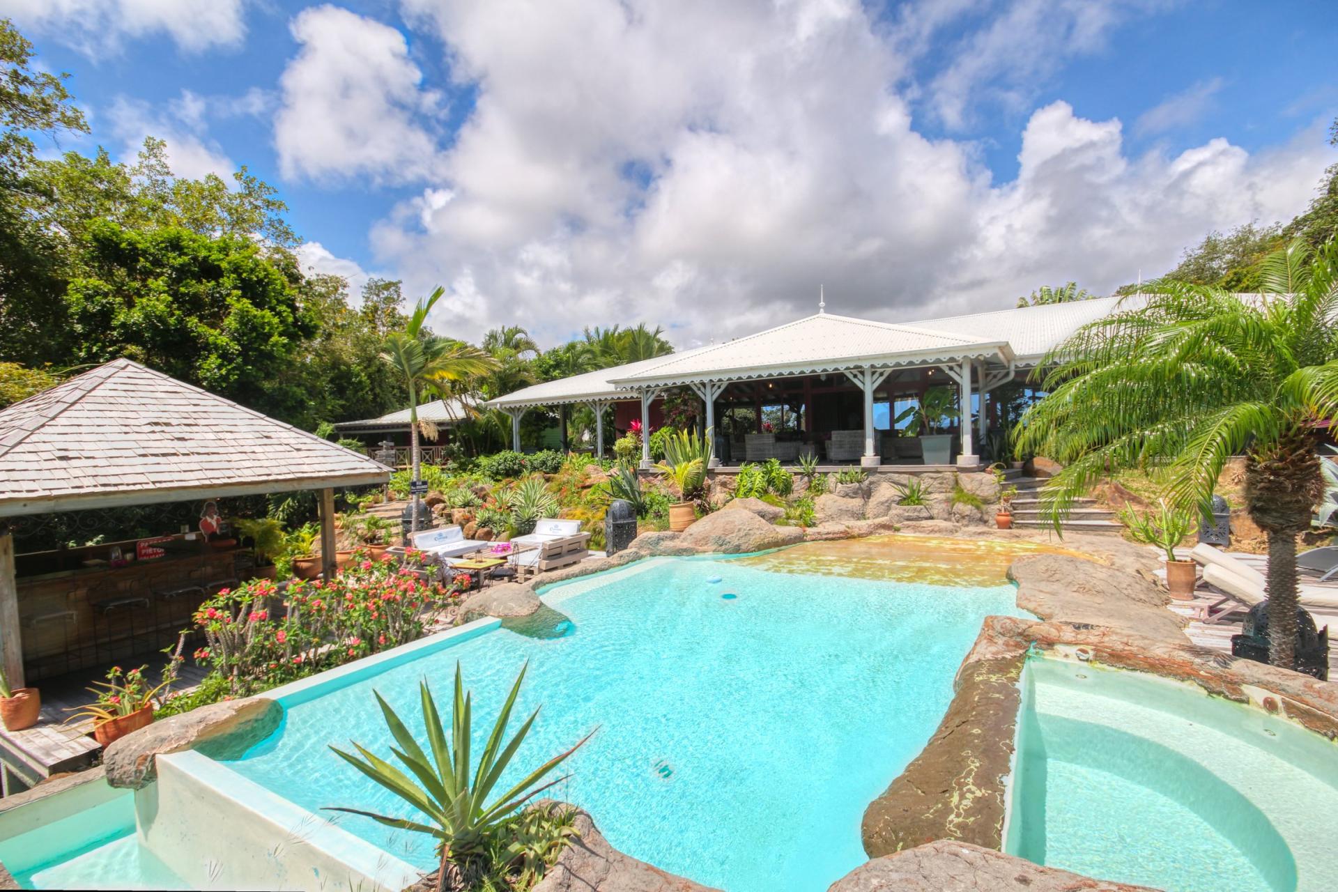 Location villa Martinique - Vue ensemble