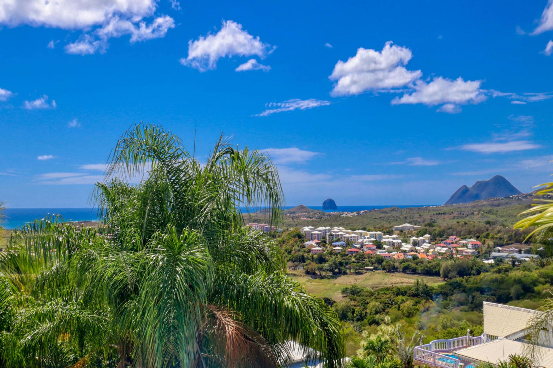 vue mer 2 location de villa martinique 10 personnes