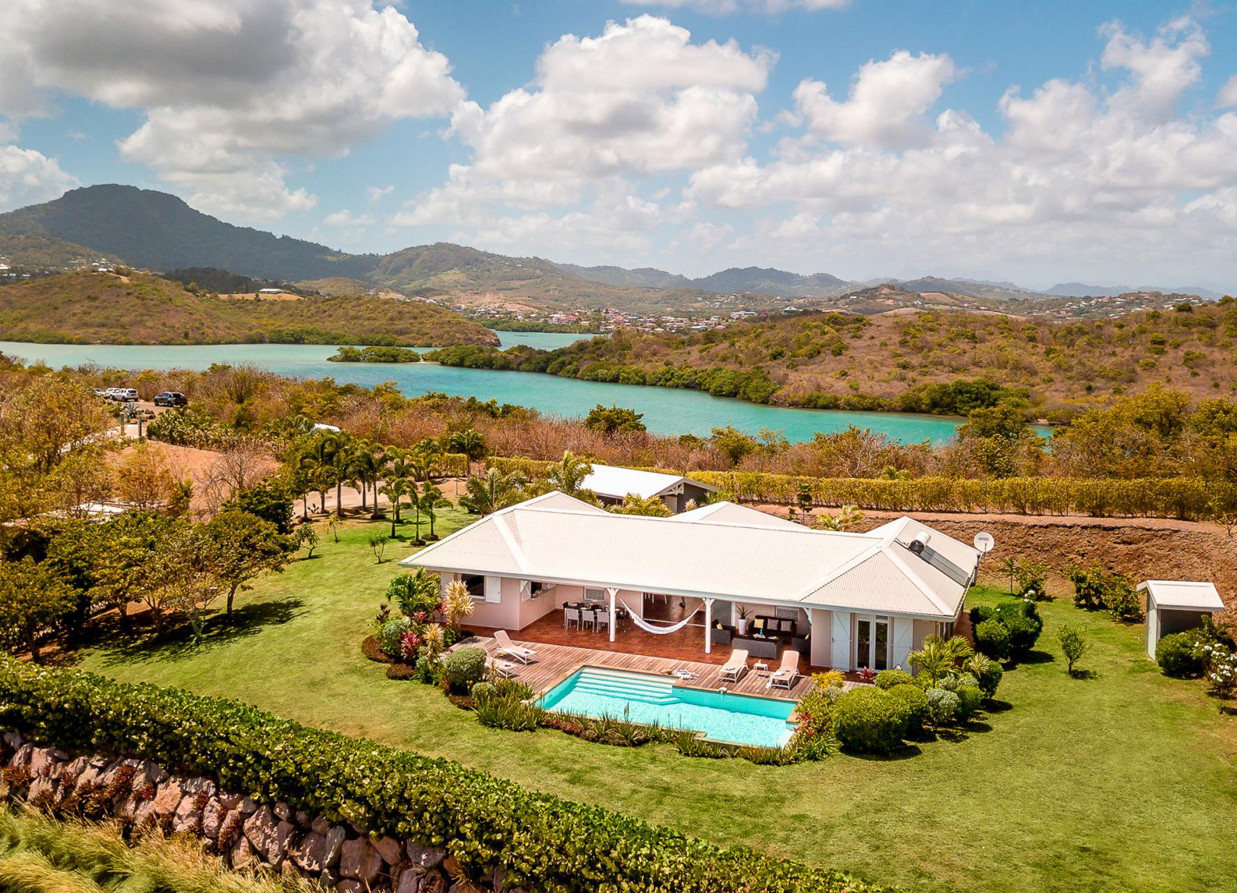 Location villa luxe Martinique - Vue d'ensemble