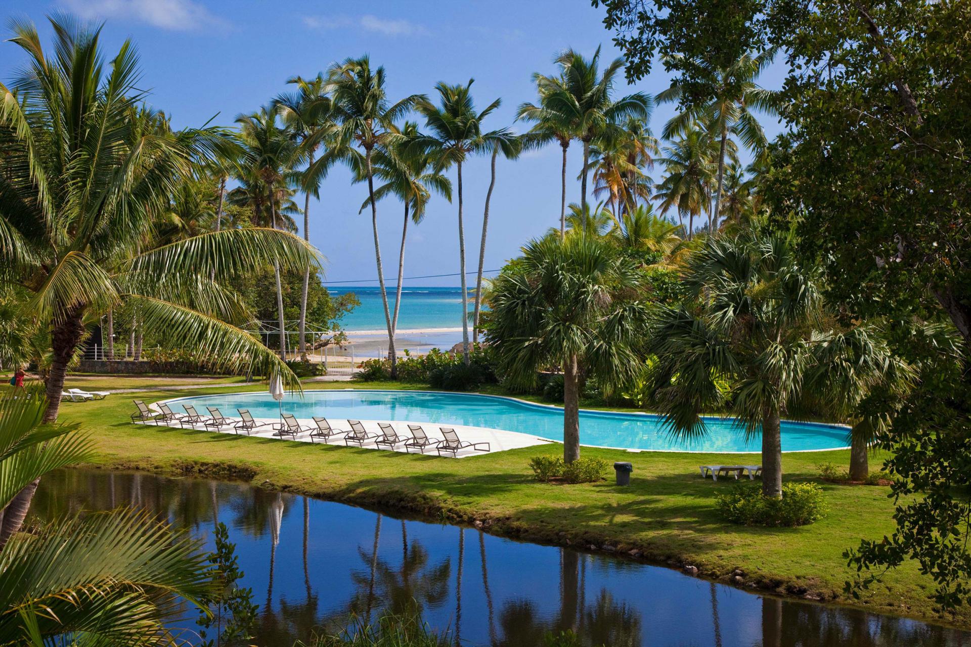 Location villa Las Terrenas - La piscine de la résidence