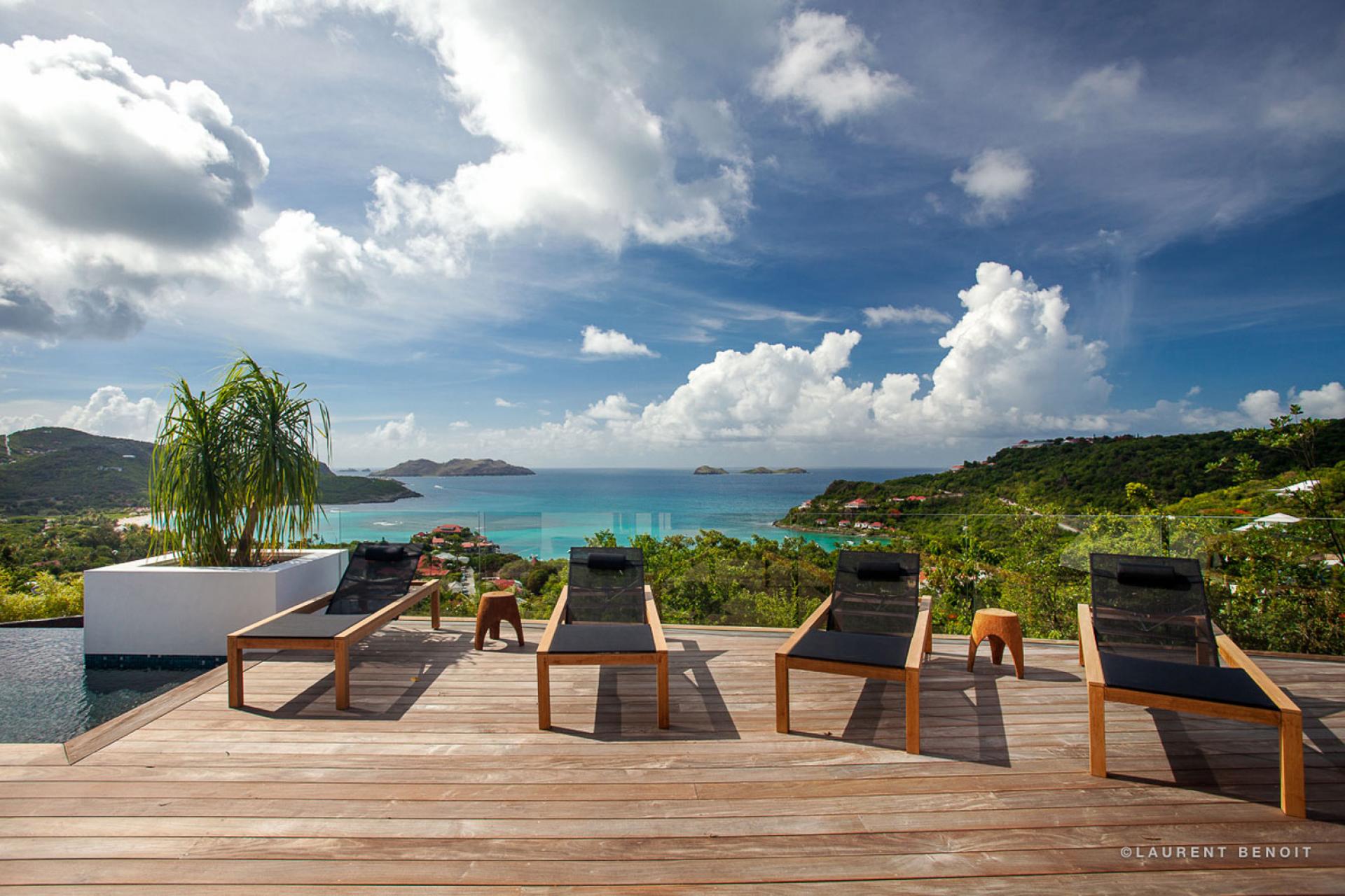 Location villa Saint-Jean - La terrasse
