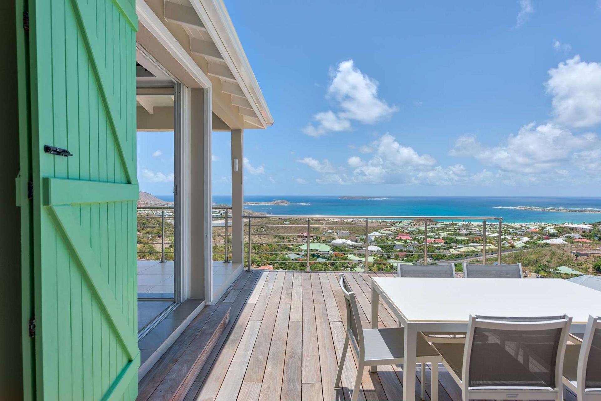 Location villa de luxe Saint Martin, Baie Orientale - Terrasse