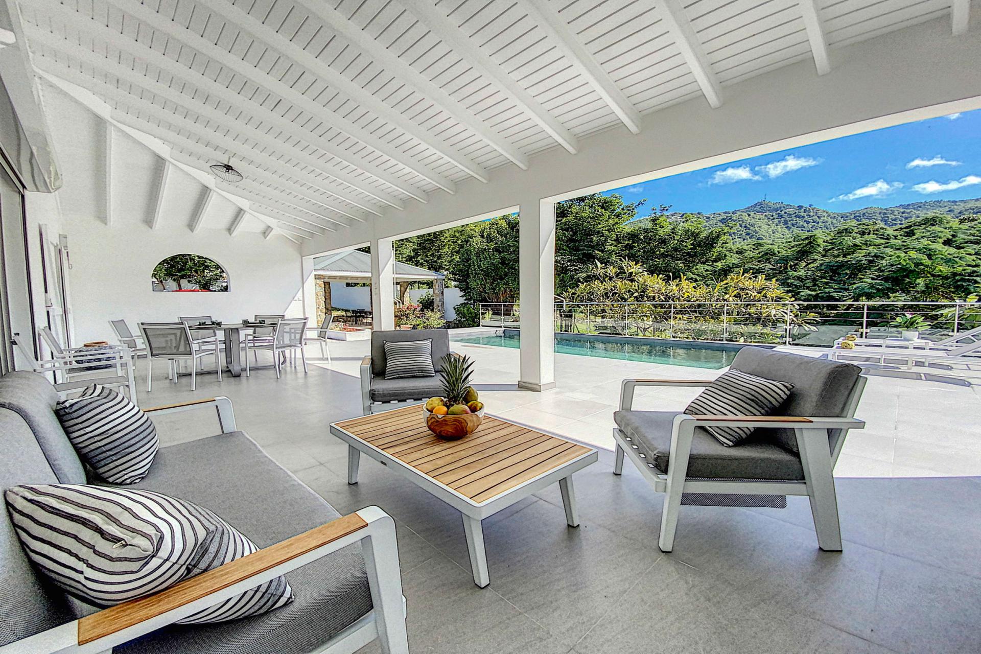 Saint Martin Pic Paradise location villa __VUE-1