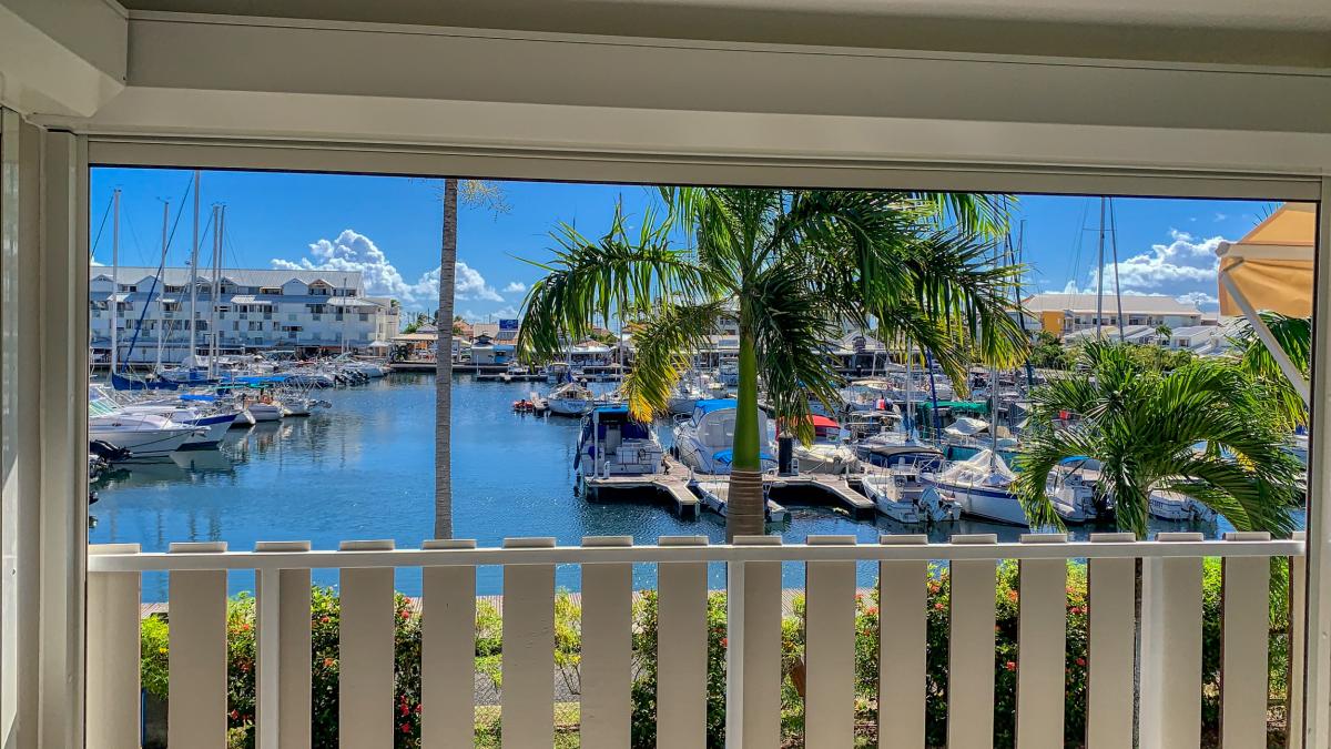 A louer sur la Marina de Saint François en Guadeloupe Appartement 1 chambre pour 2 personnes