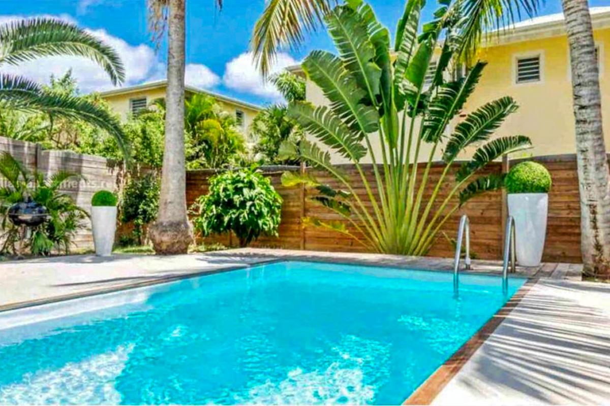 Villa rental 3 bedrooms 8 persons in Orient Beach St Martin