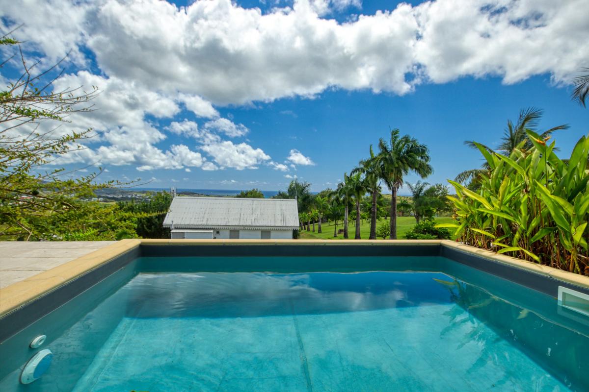 Location-bungalow-Martinique---Piscine-et-vue-mer