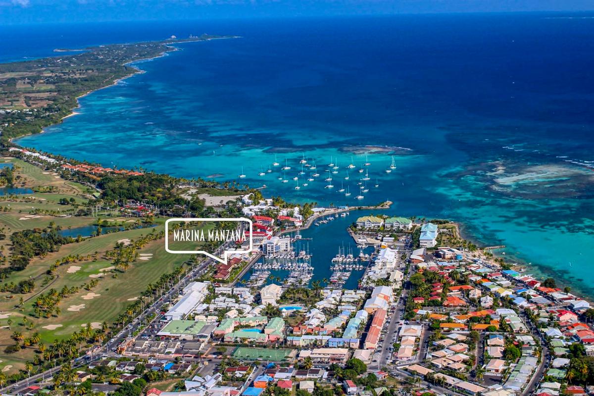 A louer sur la Marina de Saint François en Guadeloupe Appartement 1 chambre pour 2 personnes