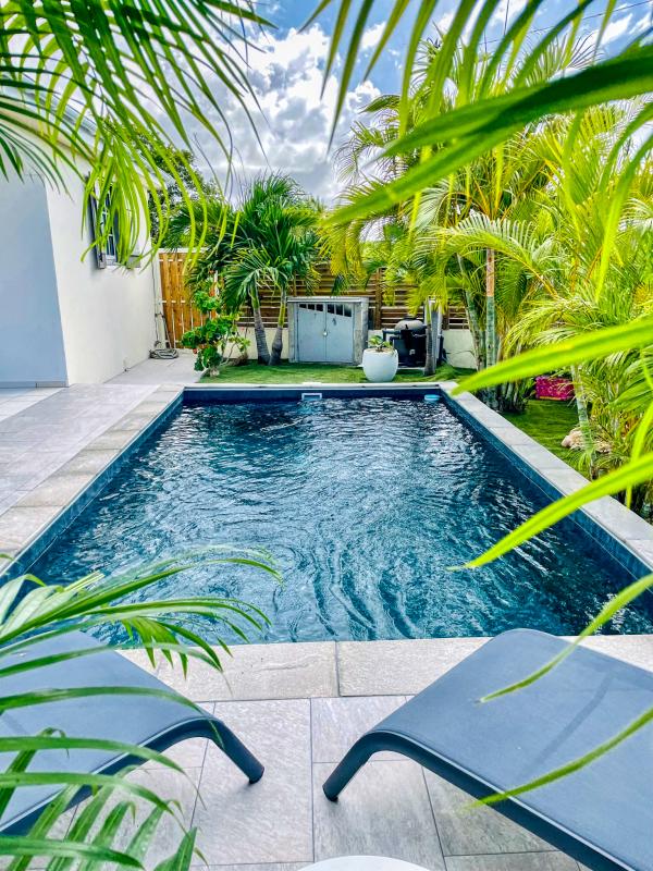 Location villa 4 chambres 8 personnes avec piscine au Moule Guadeloupe