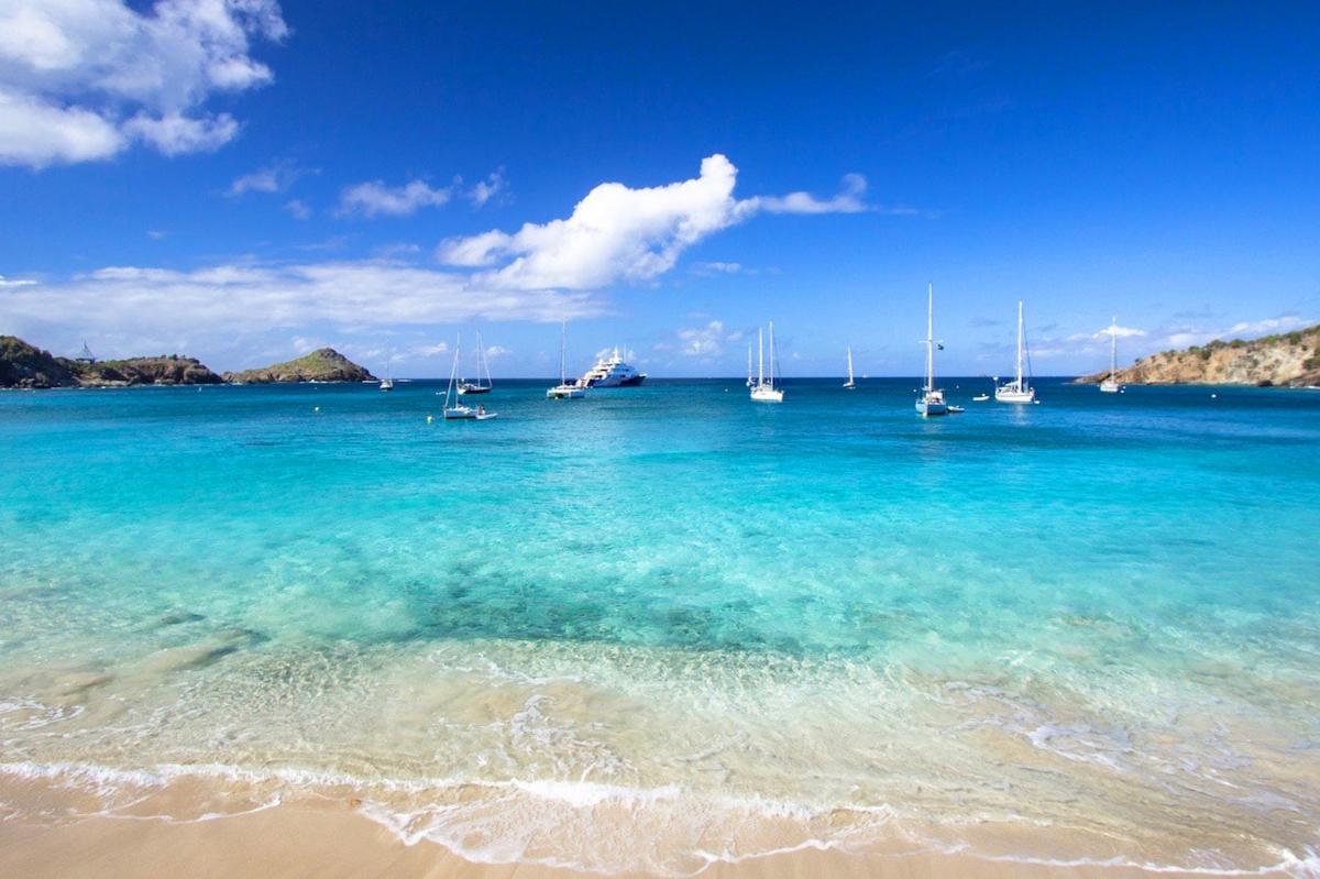 Plage de Colombier Saint Barthélémy