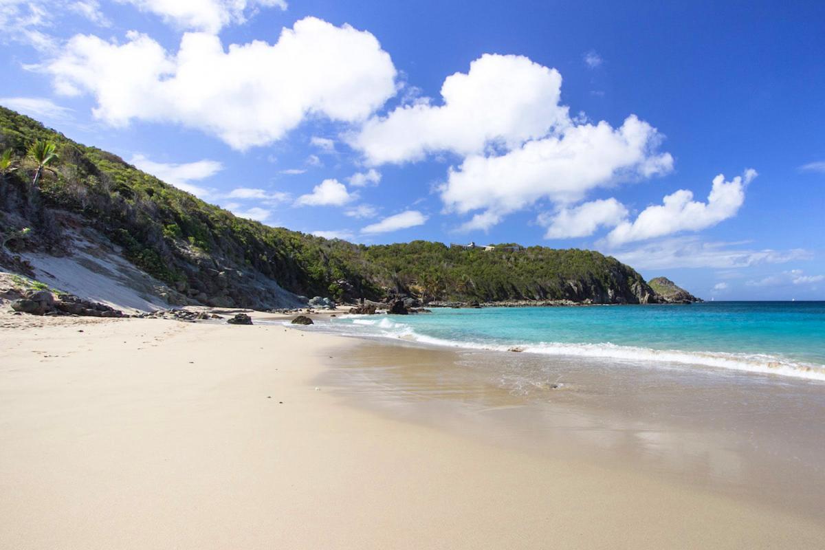 Plage de Colombier Saint Barthélémy