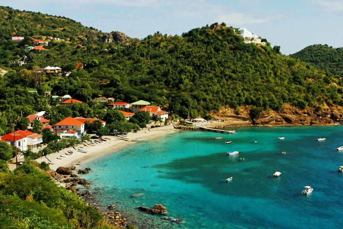 Plage de Corossol Saint Barthélémy