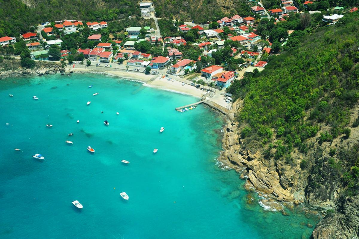 Plage de Corossol Saint Barthélémy