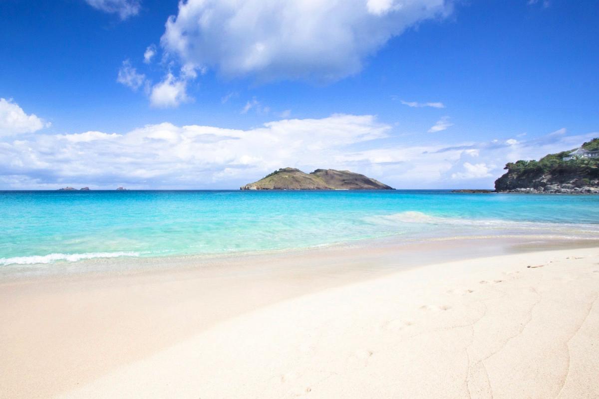 Plage de Flamands Saint Barthélémy