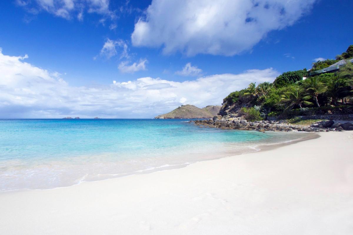 Plage de Flamands Saint Barthélémy