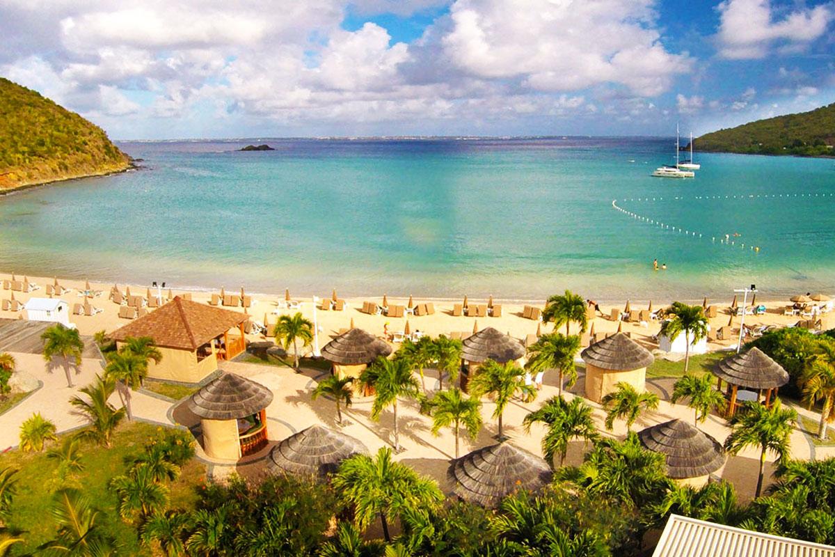 Anse Marcel beach bay