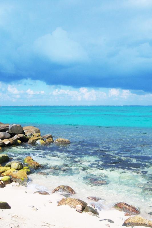 Plage de Baie Nettlé lagon