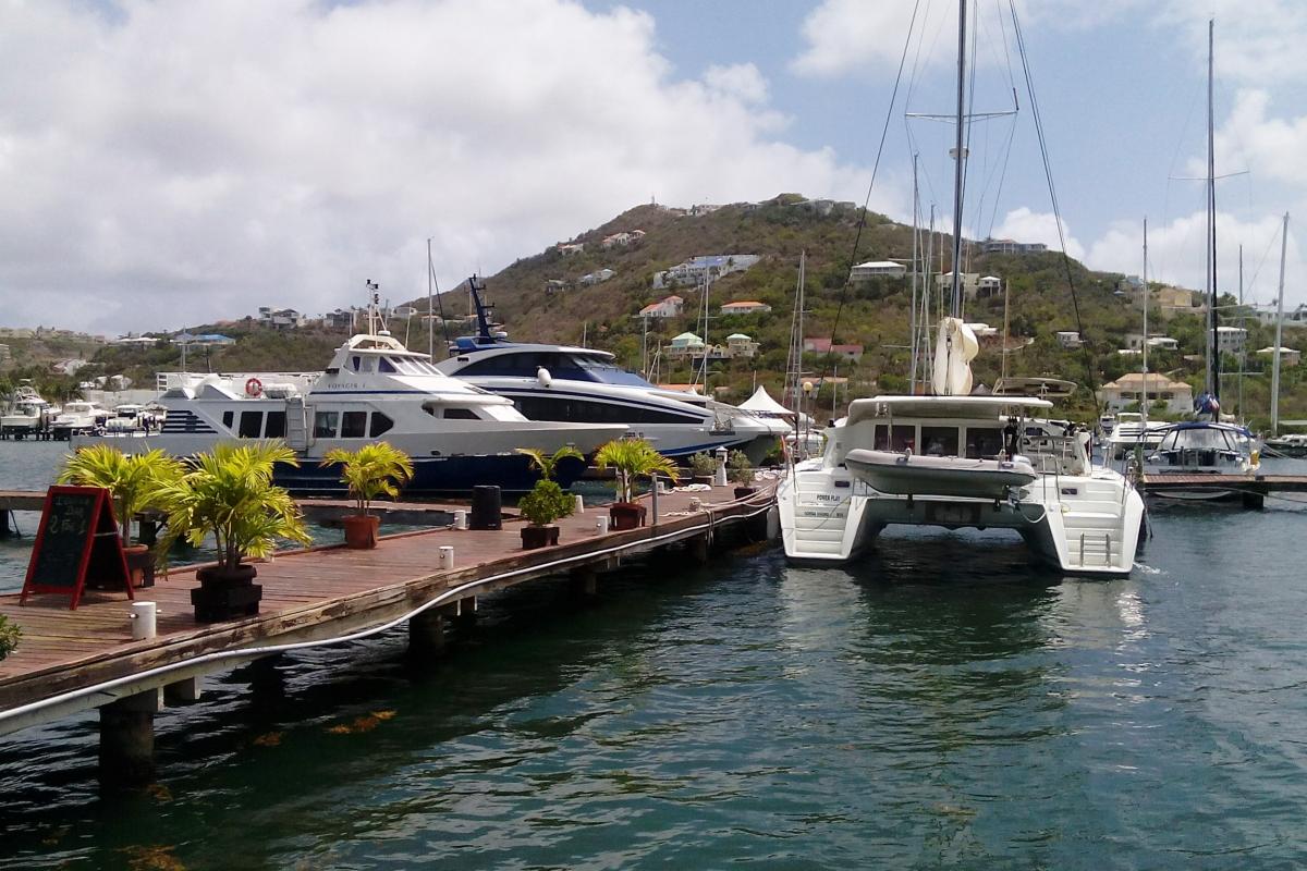 Oyster Pond marina