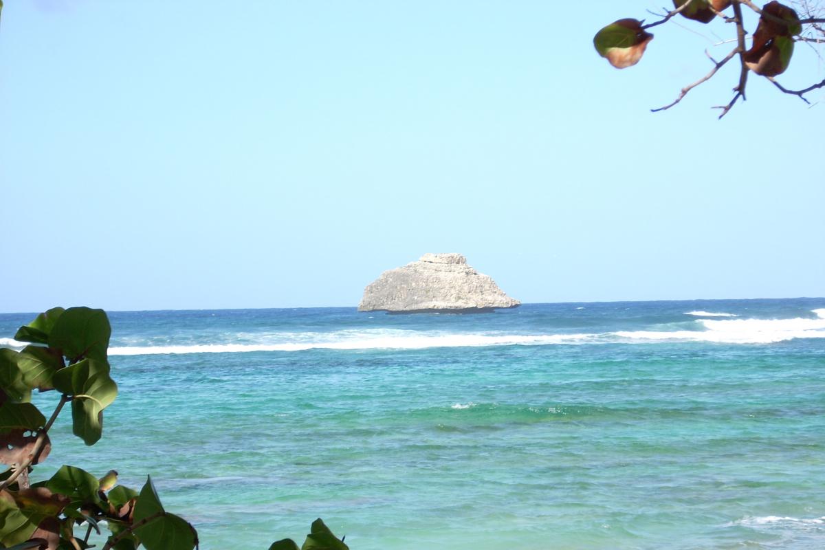 Anse à la Gourde lagon