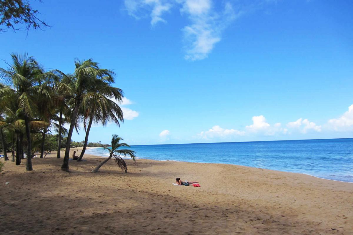 Anse de La Perle beach fine sand