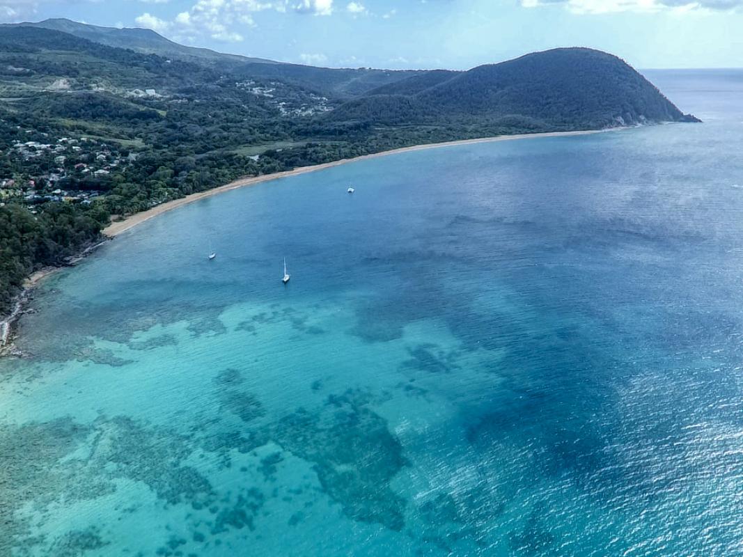 Plage de Grande Anse - vue d'ensemble