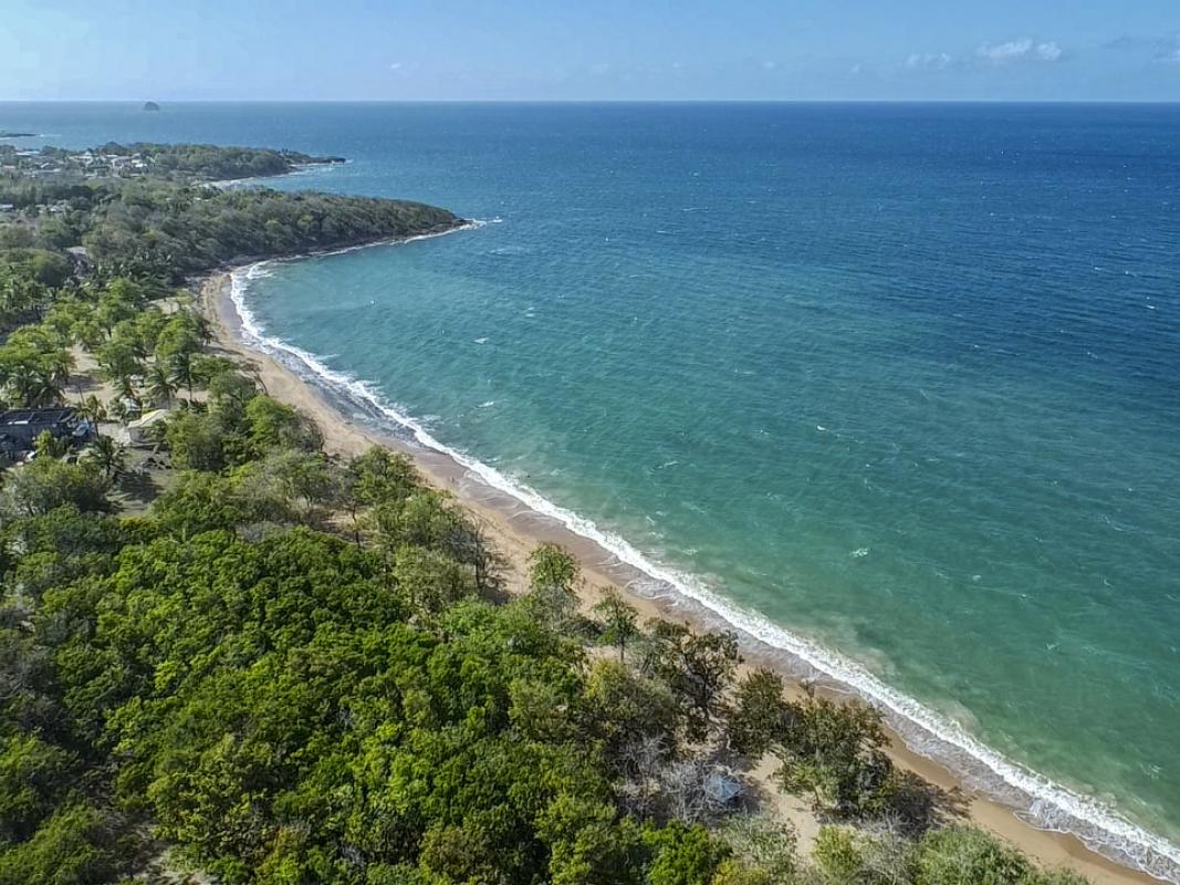 Plage des Amandiers sable roux