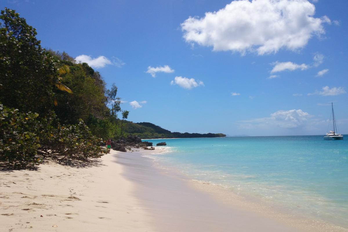 Anse Canot lagon (Saint Louis de Marie Galante)