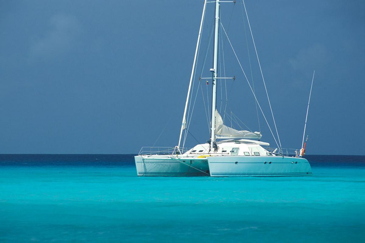 Mouillage aux Grenadines