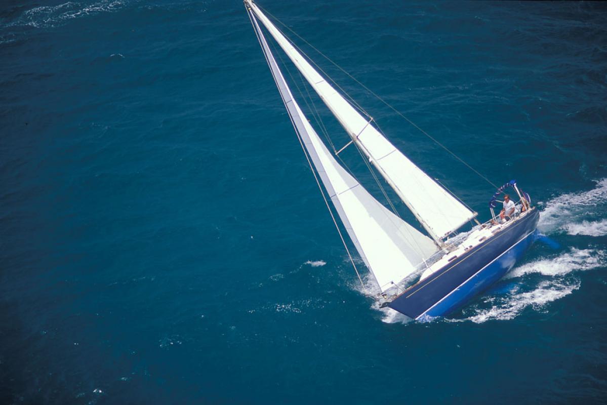 Voilier en mer