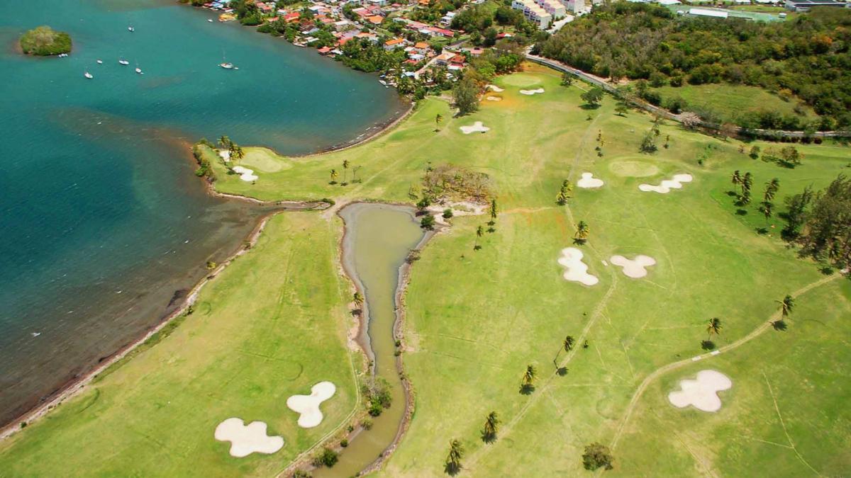 Golf de Martinique - Vue du ciel
