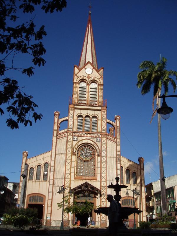 La cathédrale de Fort de France