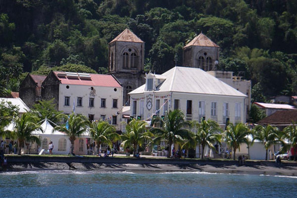 Front de mer de Saint Pierre