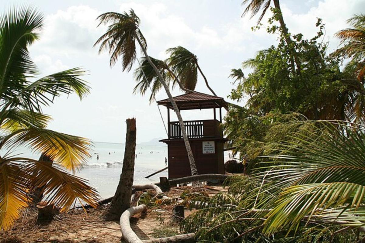 Cyclone en Martinique