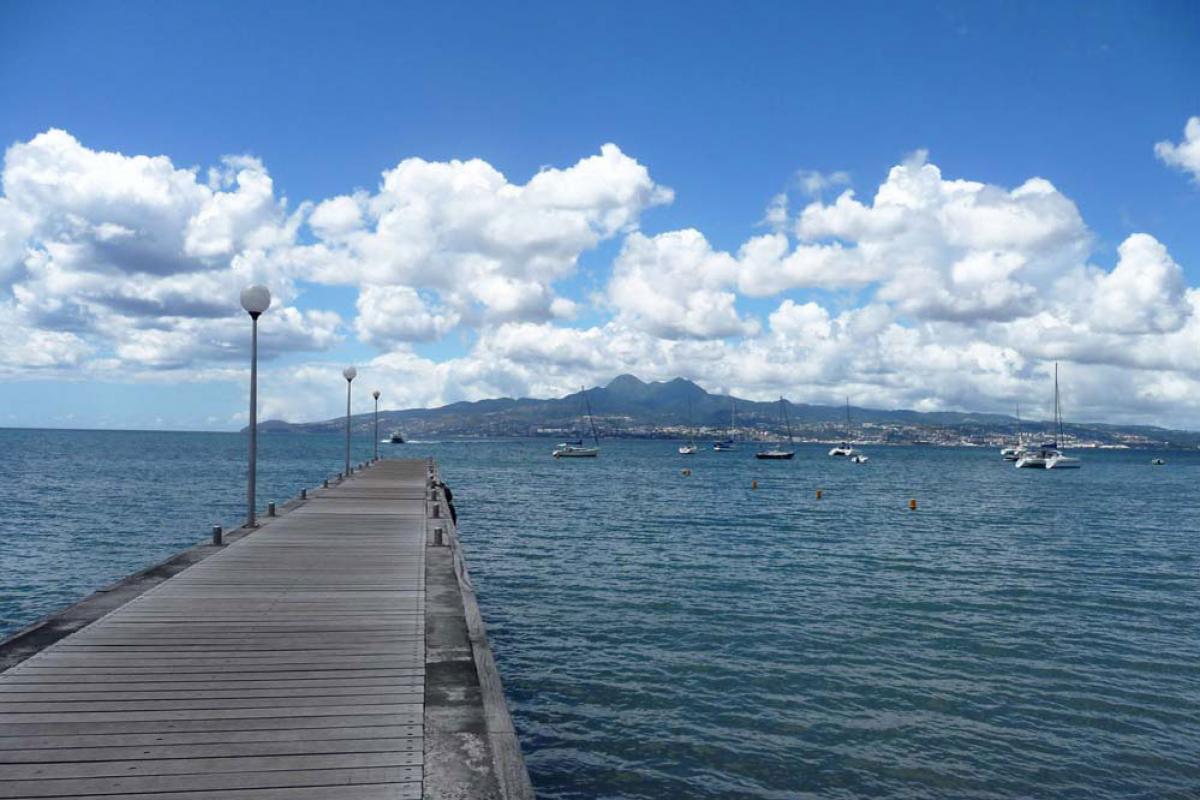 Le ponton de l'Anse à l'Ane