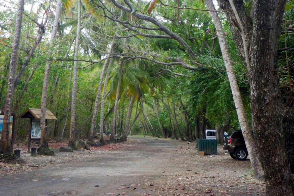 Grand Macabou beach - Access