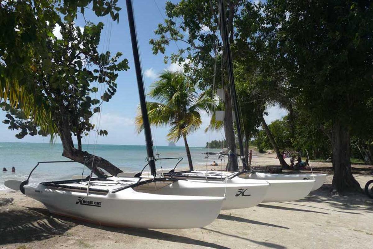 Anse Pont Café beach - Catamaran 