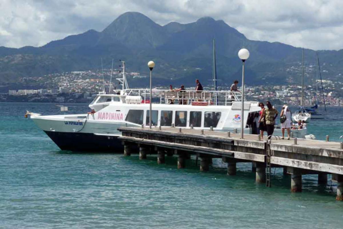 Vedette Madinina à l'Anse à l'Ane