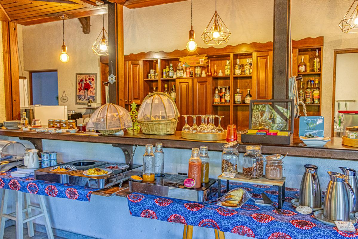 Caraïb' Bay Hotel - Hotel de charme Guadeloupe - Buffet petit déjeuner