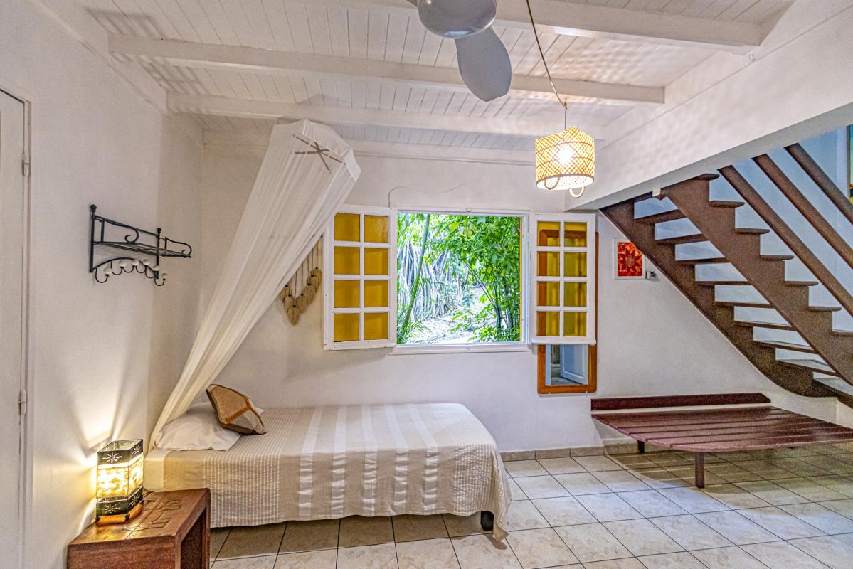 Caraïb' Bay Hotel - Hotel de charme Guadeloupe - Bungalow Duplex Chambre du bas
