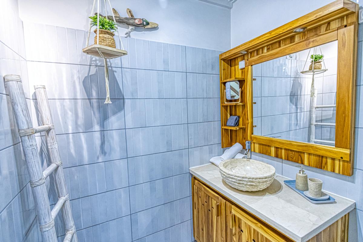 Caraïb' Bay Hotel - Hotel de charme Guadeloupe - Bungalow Duplex Salle de douche