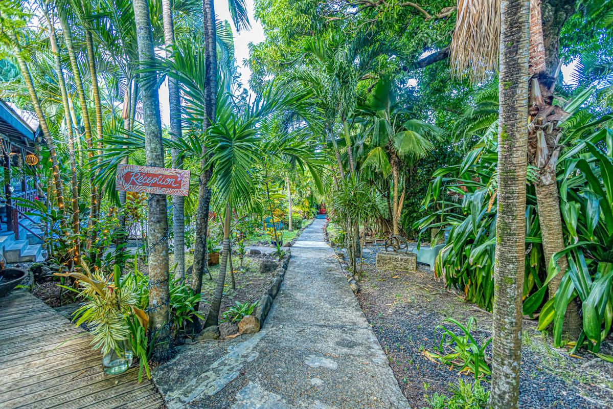 Caraïb' Bay Hotel - Hotel de charme Guadeloupe - Entrée