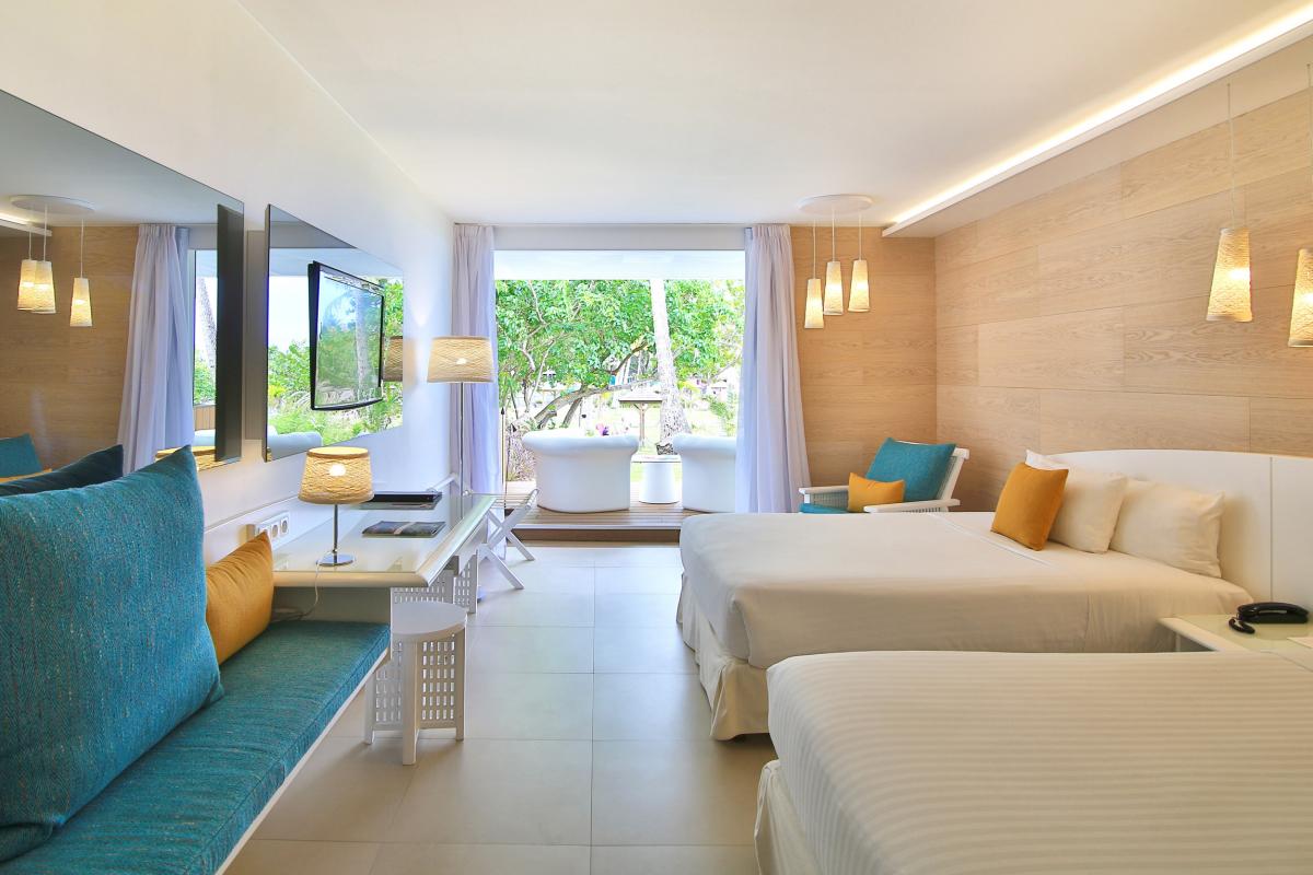 Chambre terrasse vue mer