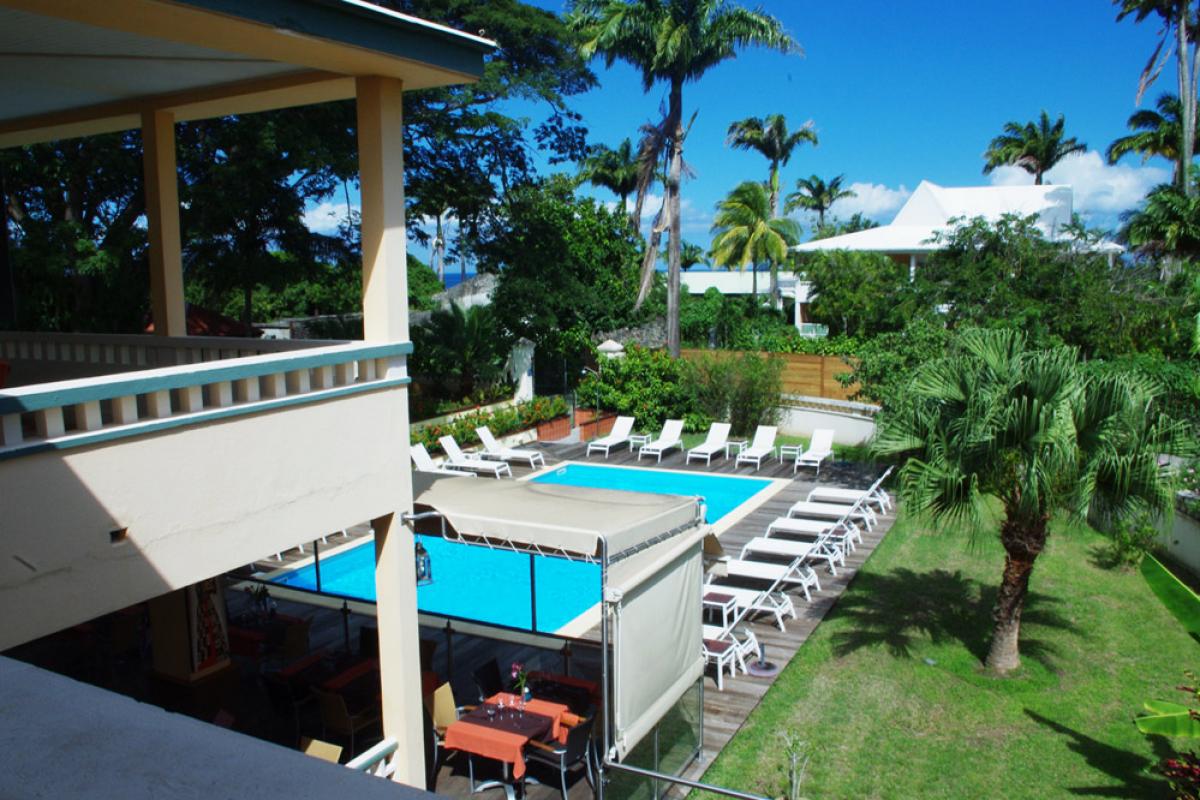 Chambre à louer à l'hôtel de charme l'Habitation du Comté en Guadeloupe