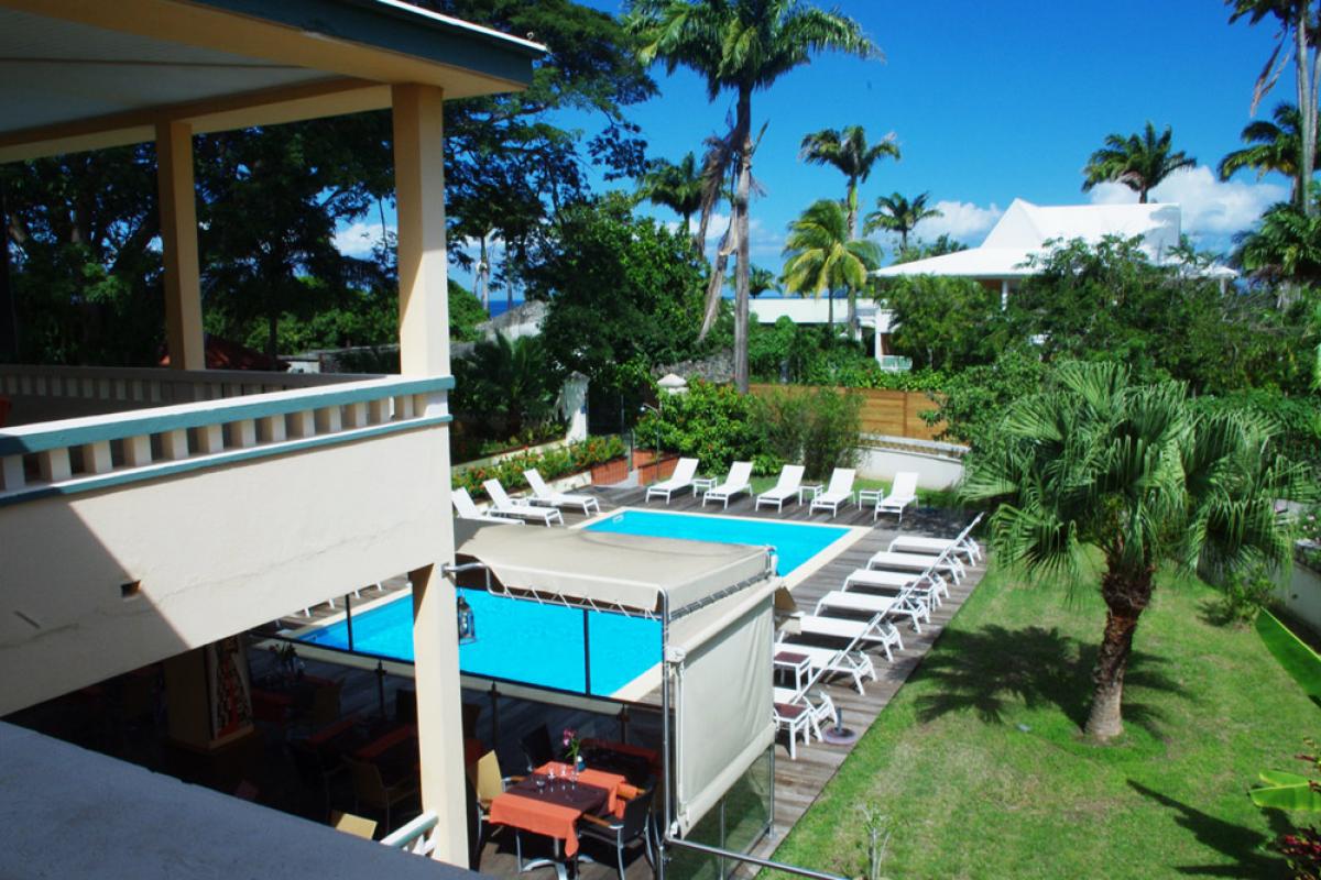 Chambre à louer à l'hôtel de charme l'Habitation du Comté en Guadeloupe