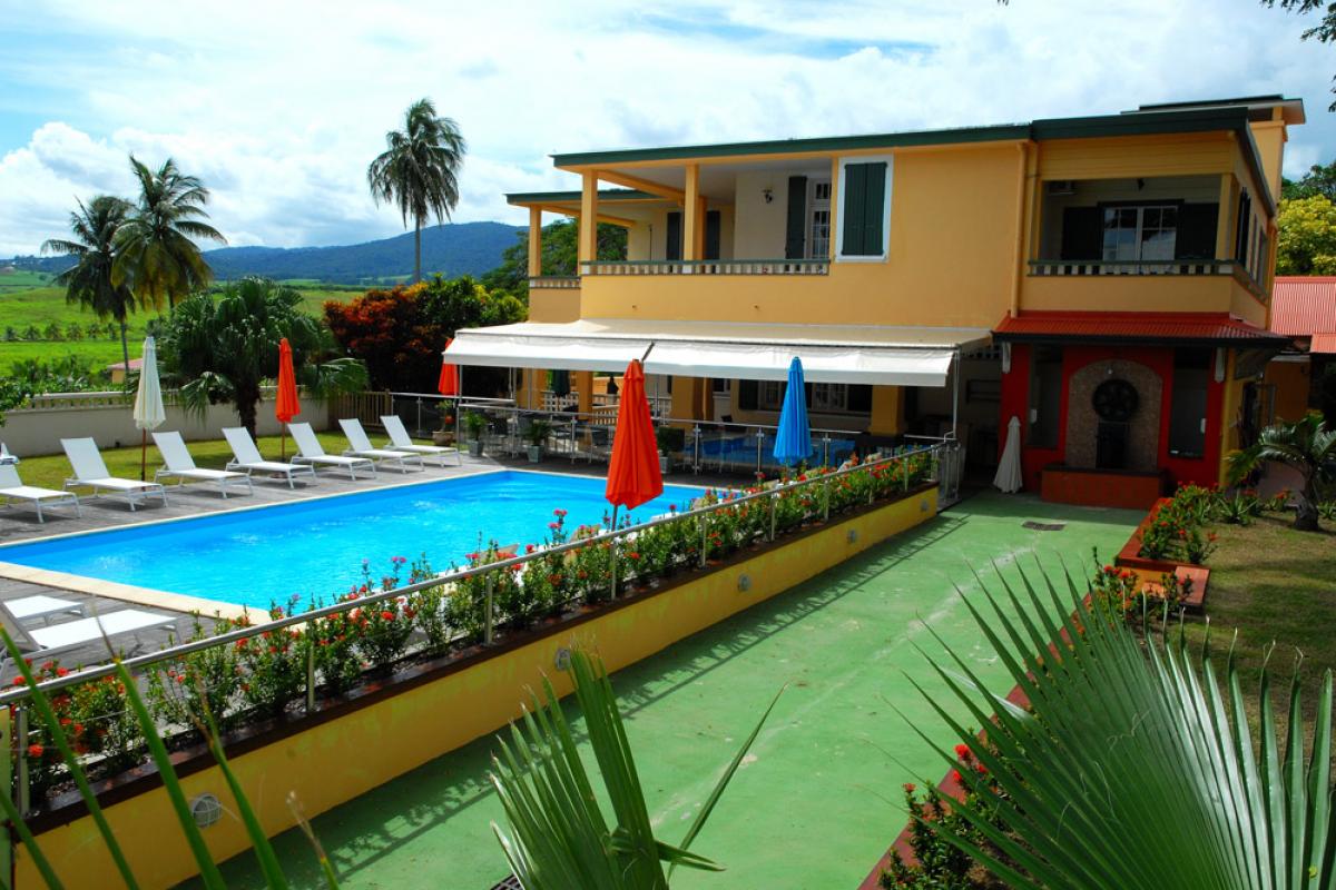 Chambre à louer à l'hôtel de charme l'Habitation du Comté en Guadeloupe