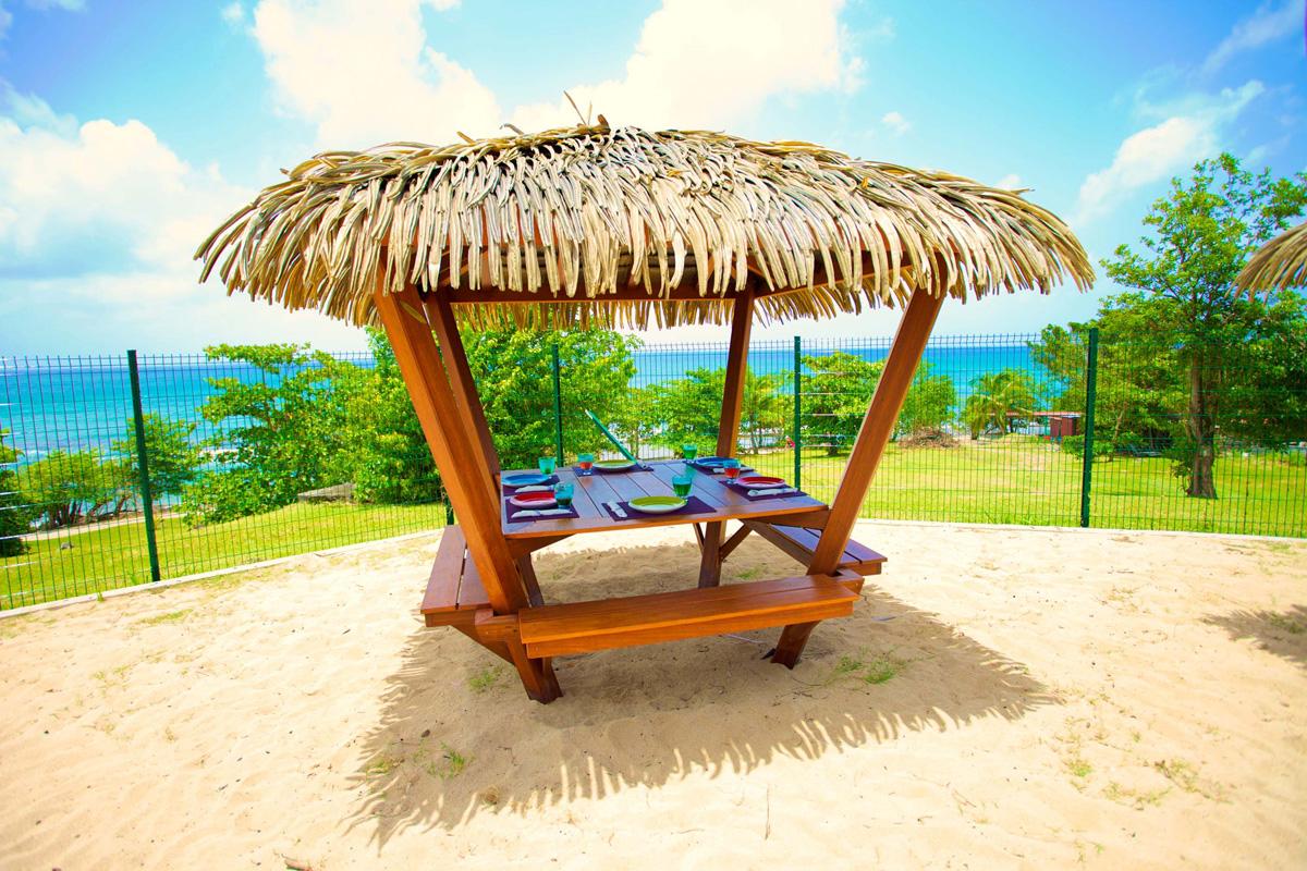 Karibéa Beach Resort - lunch shelter
