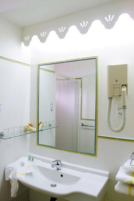 Bathroom of suite