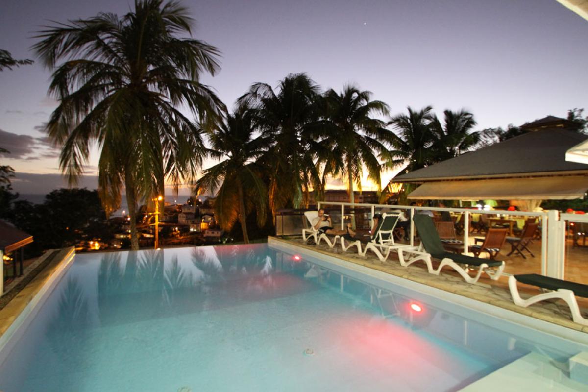 The swimming pool