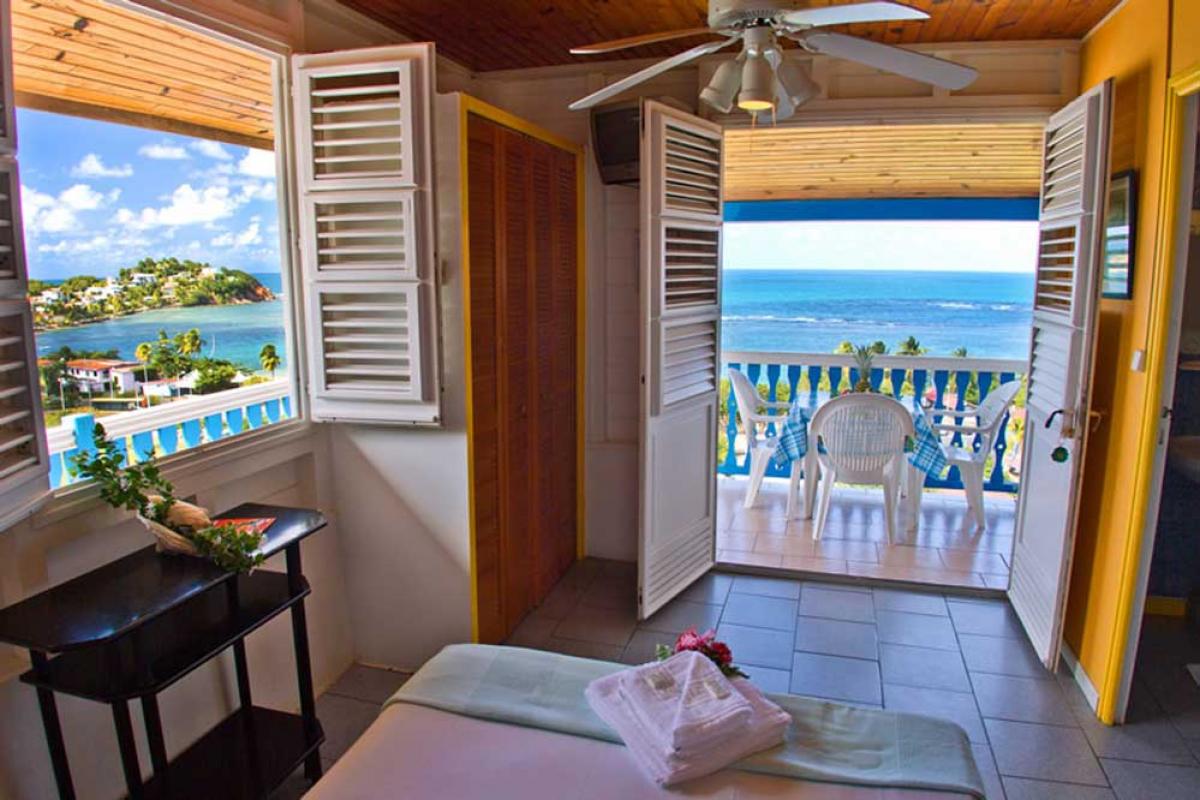 Hotel Martinique - Le Manguier - Seaview bedroom