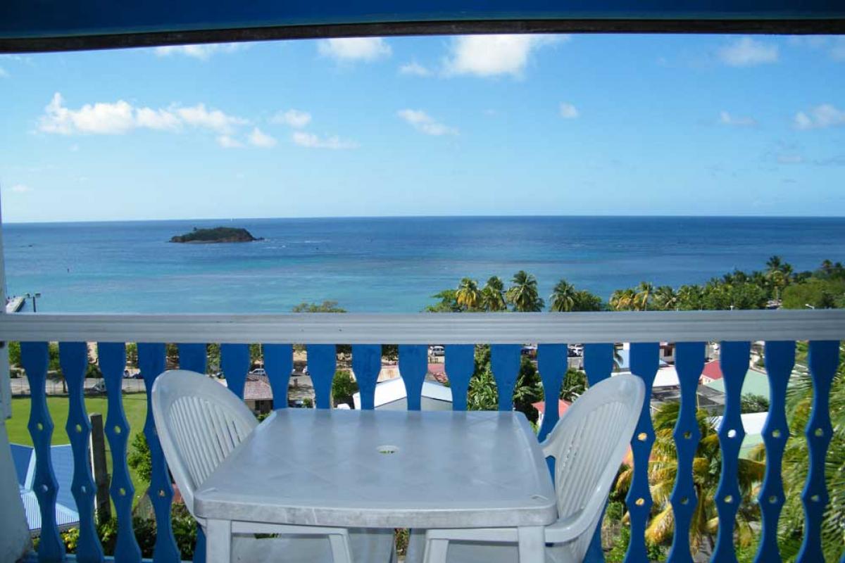Hotel Martinique - Le Manguier - Terrasse chambre vue mer
